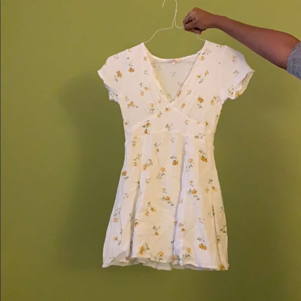 flower mini dress